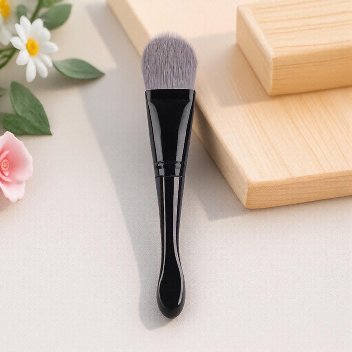 

1 Pack Professional Silicone Mask Facial Massager Beauty Cleansing Instrument Makeup Brush Applicator чёрный