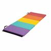 Folding Gymnastics Mat Non-Slip Fitness Gear Multi-Purpose for Beginners