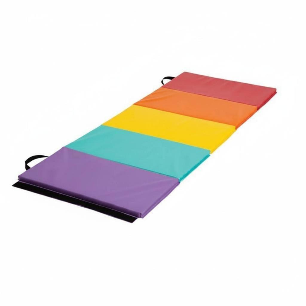 Folding Gymnastics Mat Non-Slip Fitness Gear Multi-Purpose for Beginners