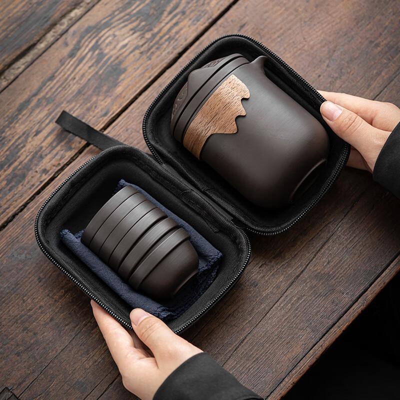 Shangqi Portable Ceramic Travel Tea Set