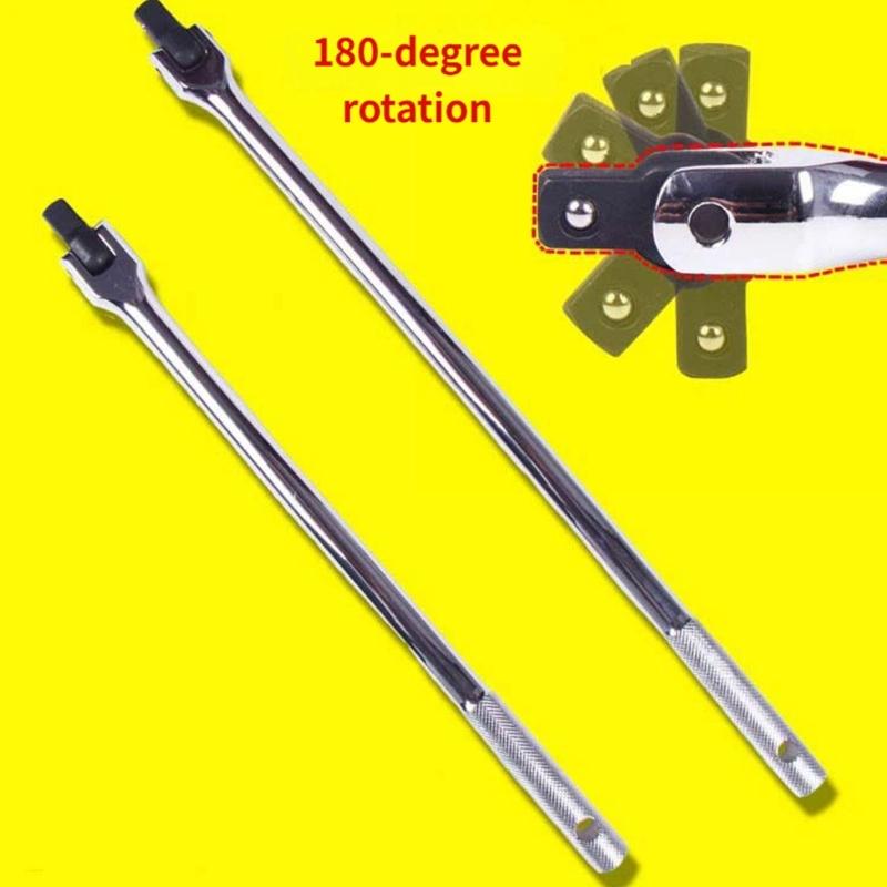 F Handle Socket Wrench Steering Handle 180 Degree Rotating Handle Tool For Mechanics Builder Rotating Auto Repair