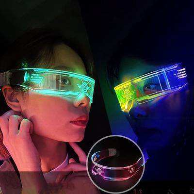 Světelné dekorativní brýle Neon Party Decoration Led sluneční brýle