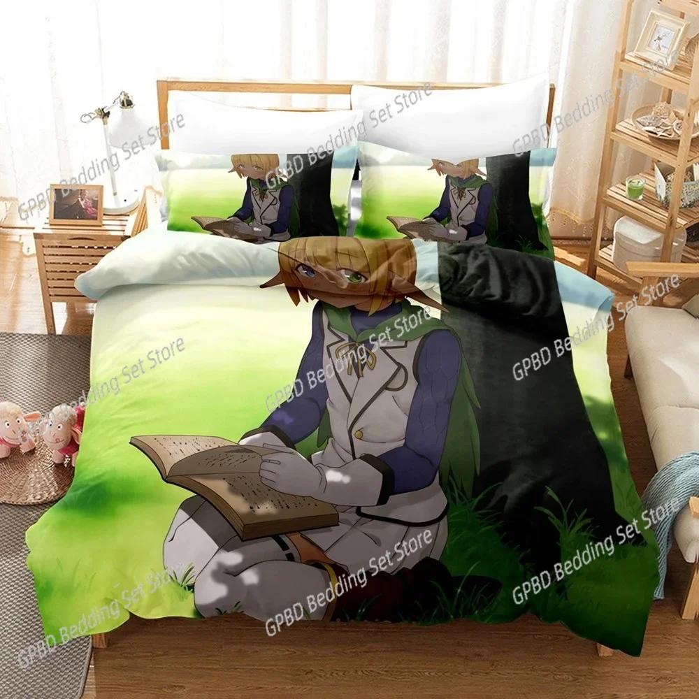 Fashion OVERLORD Anime Bedding Set,Duvet Cover Comforter Bed Set Quilt Cover Pillowcase,King Queen Twin Size Boys Girls Adults