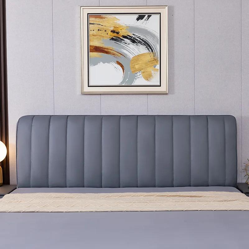 

Износостойкий чехол для изголовья кровати, утолщенный эластичный всеобъемлющий технологический тканевый чехол для изголовья кровати, пылезащитный защитный чехол для спинки кровати W120 x H65cm