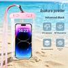 Waterproof Touchscreen-Compatible Mobile Phone Bag for Rafting and Diving