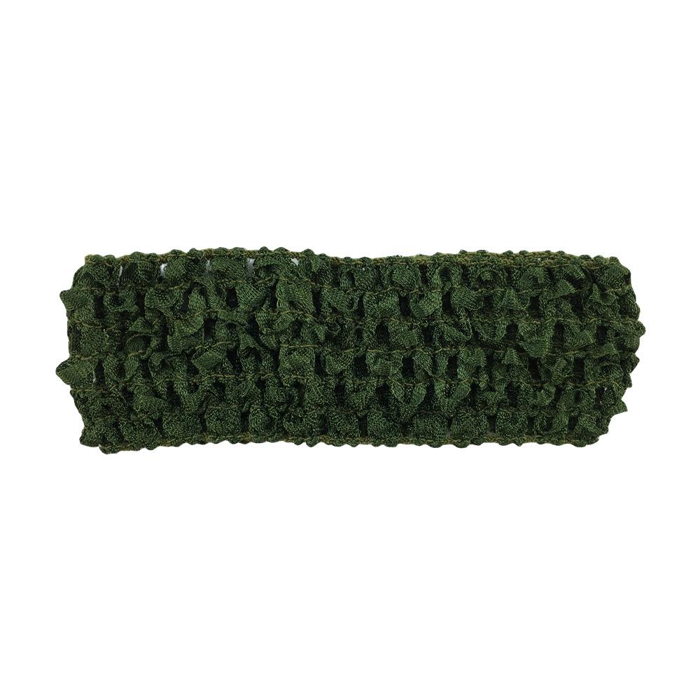 Silk Knitted Elastic Headband 1.5Inch Crochet Headband Crochet Headband 39 Colors Optional