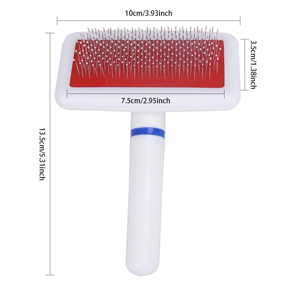 Tierpflegekamm Tier Edelstahl Pflege Werkzeug Katze Hund Haarbürste