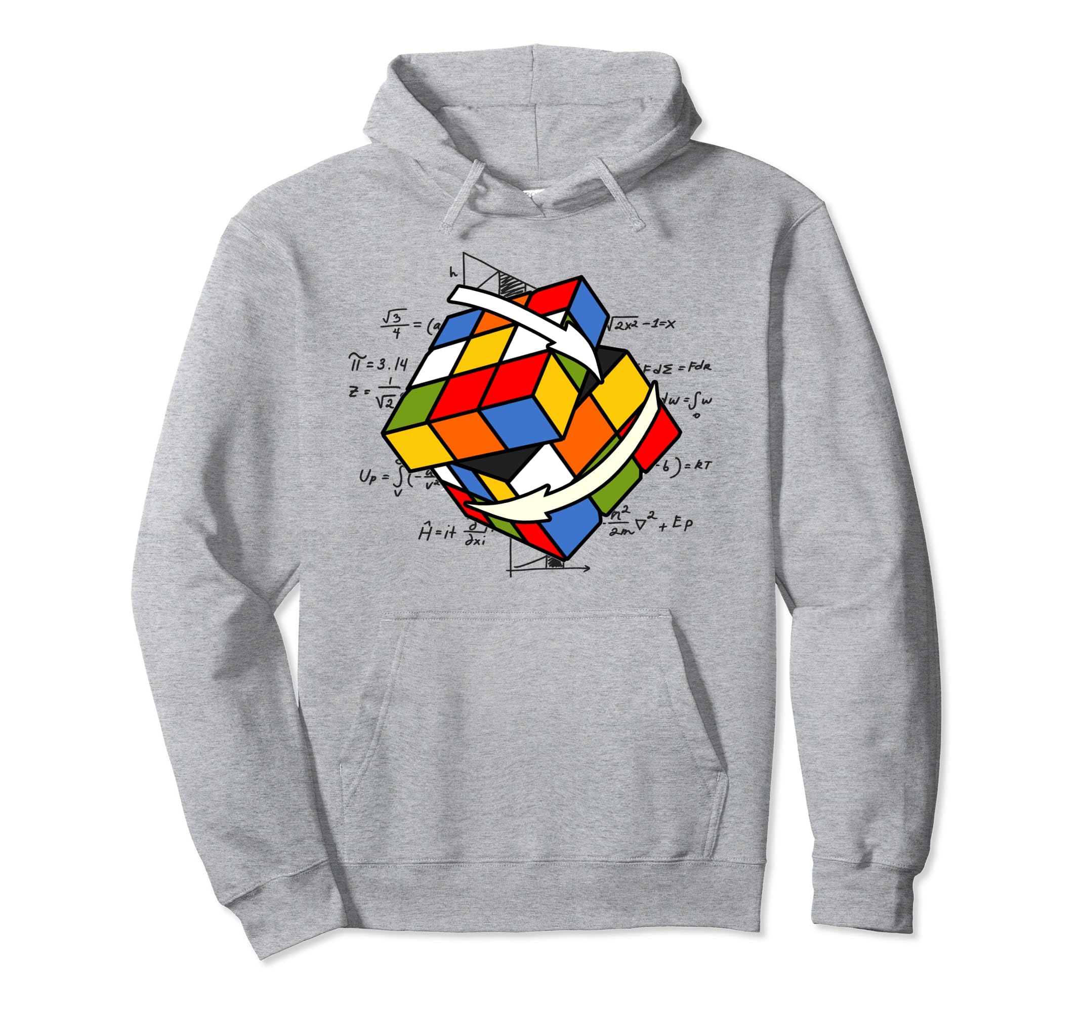 

Rubik s Cube Magic Cube Retro Rubi Vintage Geek Hoodie