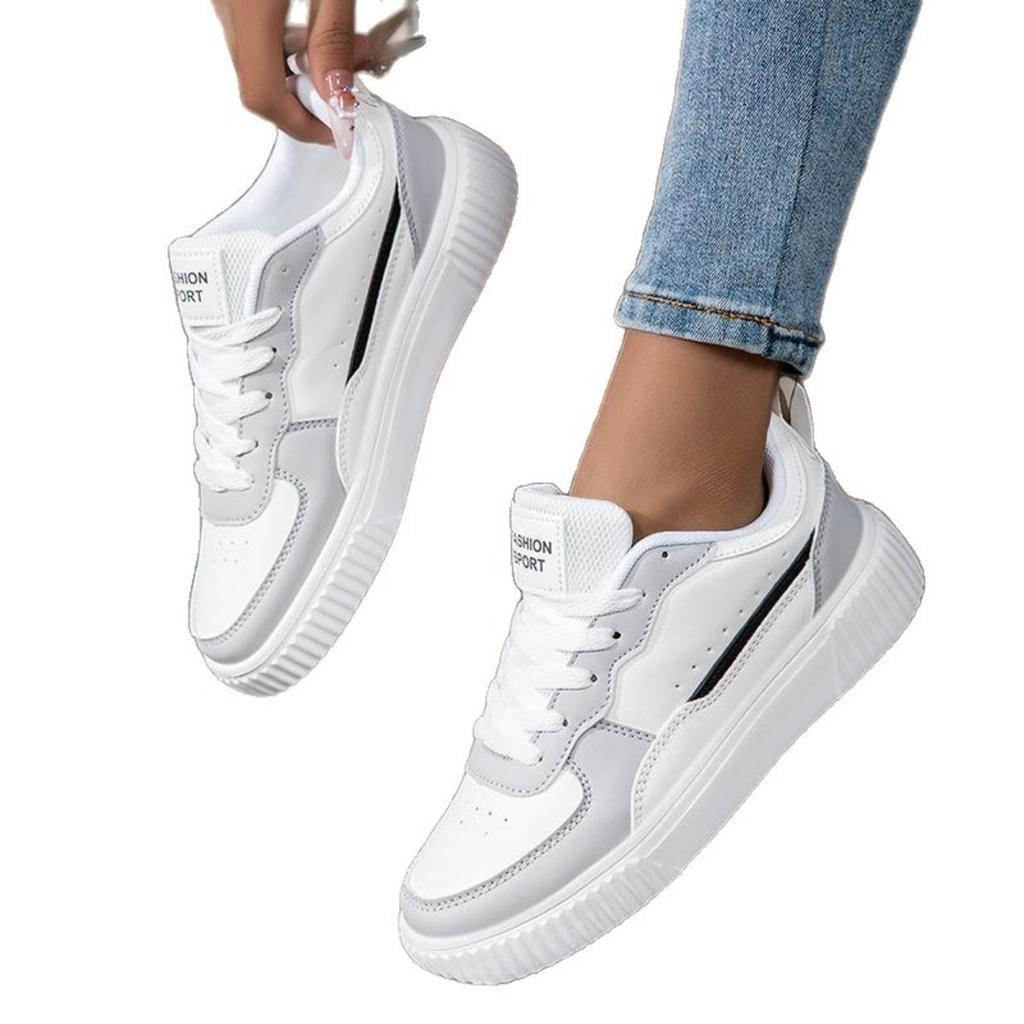 Unisex Low Cut Sports Shoes - Lace Up Closure All Season Casual Shoes - Comfortable Fabric Insole, Durable and Long-lasting Lifestyle Shoes