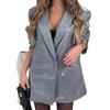 Women's European Sequin Blazer - Slimming, Shiny Crystal Jacket for Spring & Autumn