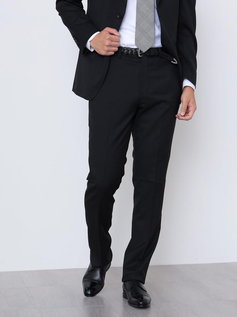 Anzug Basic Uni 2-Knopf-Anzug SCHWARZ M [BEAMS HEART] Herren