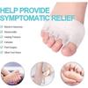 Separateur Orteil Hallux Valgus [8x]], Silicone Amlior, Ecarteur Orteil, Silicone En Gel Souple, Correction Pour Hallux Valgus, Soulagement Instantan