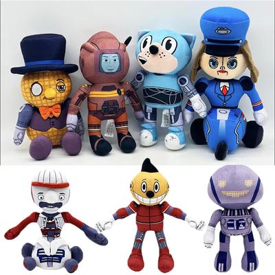 25cm The Electric State Plush Toys Cartoon Robots Cosplay Plushie Pillow Decoration Stuffed Dolls Kids Birthday Christmas Gifts