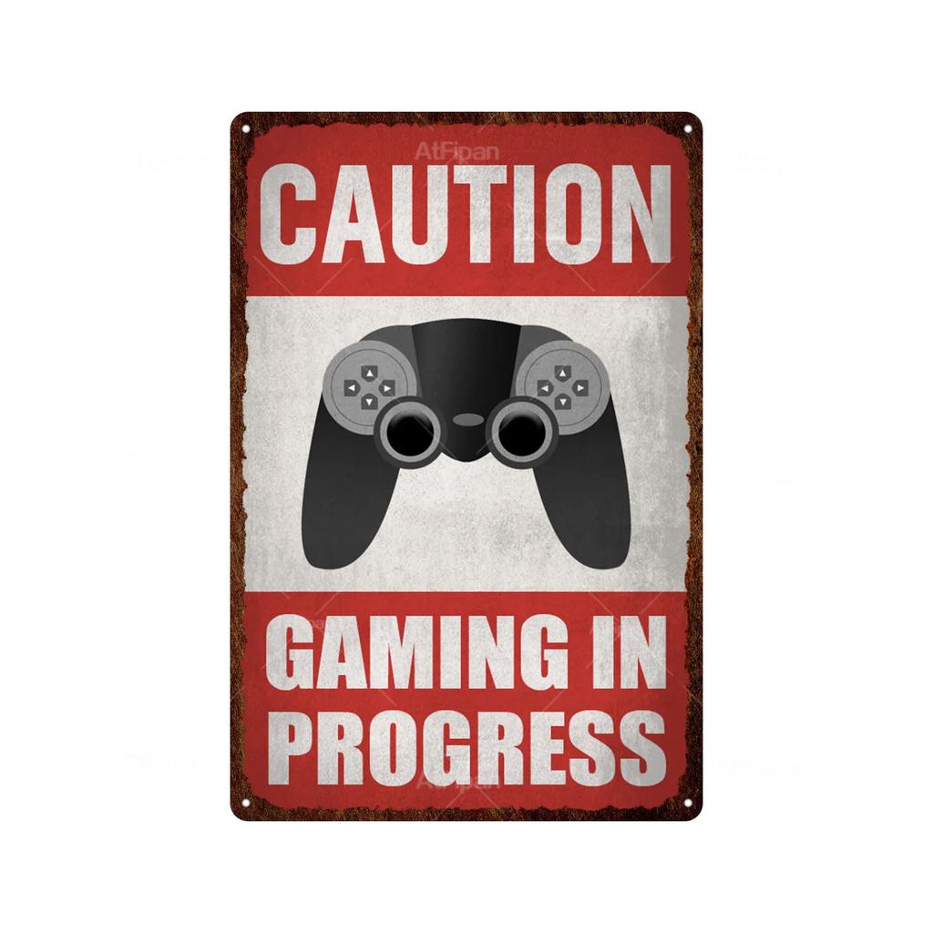 Vintage Warning Tin Sign  DO NOT DISTURB Metal Decorative Plaque Iron Painting Wall Decor for Man Cave Room Cafe Park