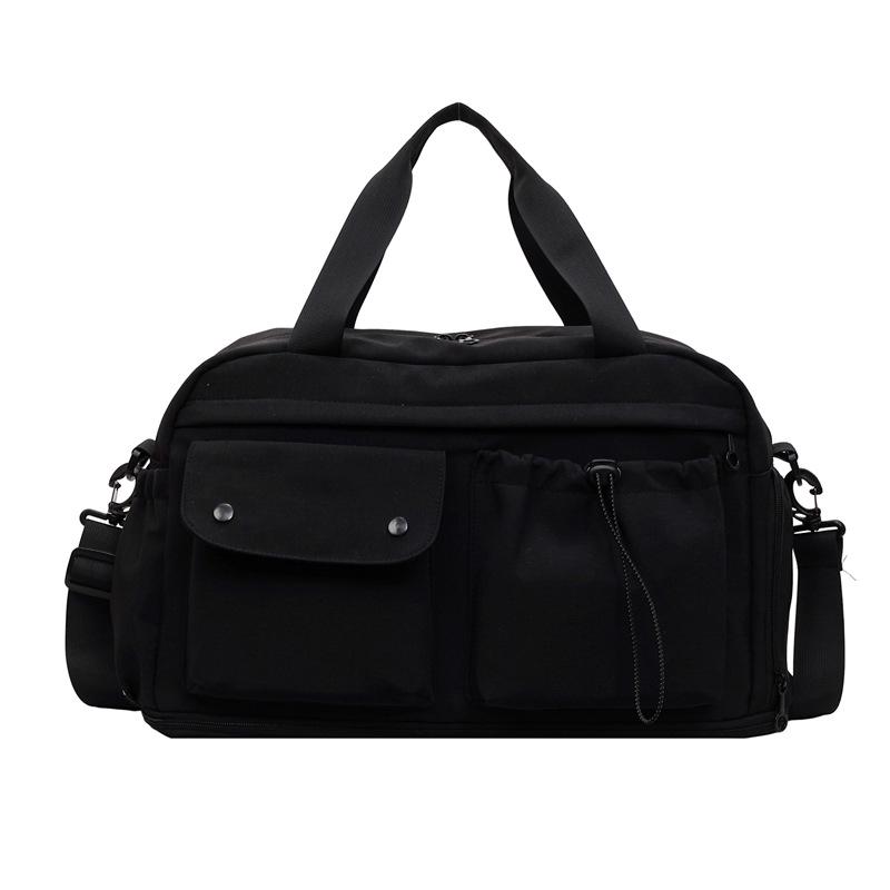 Large Capacity Men's Travel Bag: Lightweight, Versatile Luggage for Sports, Fitness, and Short Trips - Shoulder, Crossbody, or Handheld Carry.