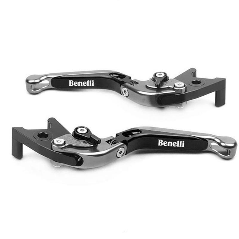 CNC Aluminum Brake Clutch Lever Set Benelli Leoncino 500 Motorcycle - Adjustable Wear-Resistant Waterproof Multi-Color