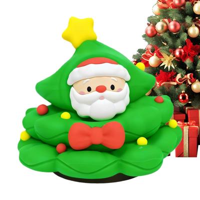 Santa Claus Patting Lamp Type-C 1200mAh Touch Control Rechargeable Christmas Night Lights For Bedroom Living Room Office Decor