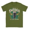 Streetwear TShirt Summer Hello Darkness My Old Friend Irish Beer St Hipster T Shirts  Cotton Tshirt Short Sleeve Top Tees