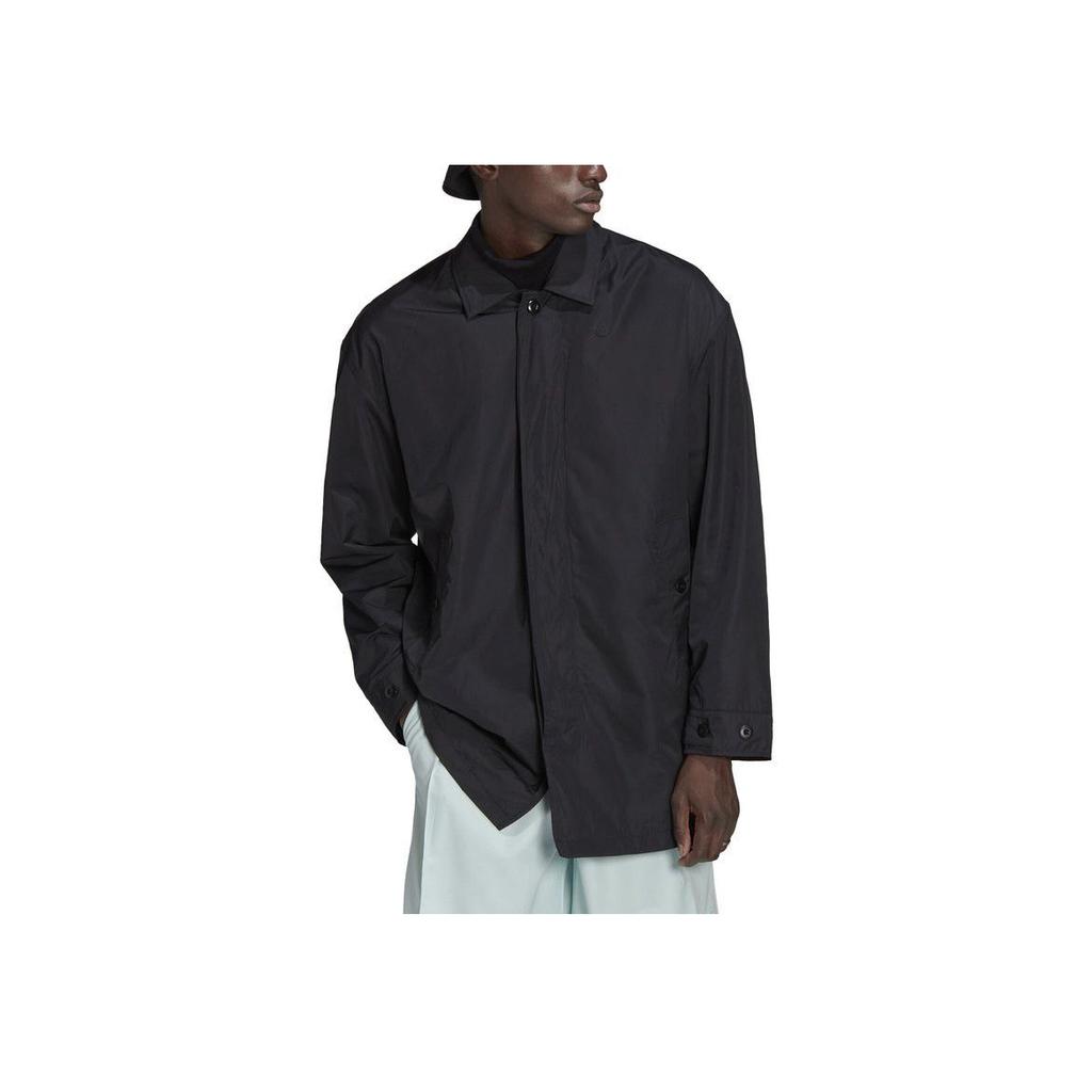 Adidas Originals Trefoil FW22 Long Sports Jacket Japanese Edition Men Jackets Black HM6500