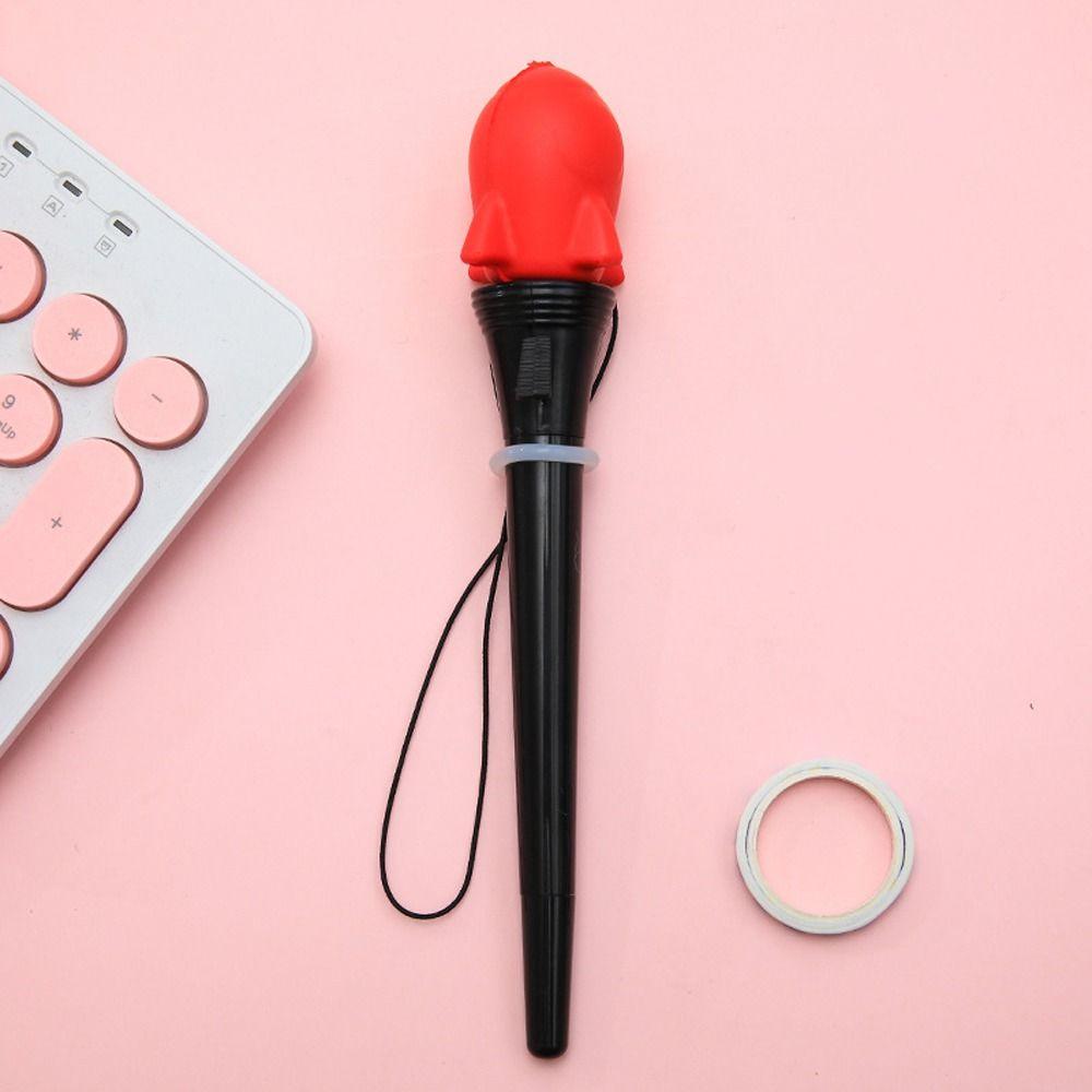 Pen Rocket Baseball Bounce Decompression Pen Funny Gel Pens Gaming Ballpoint Pens Signing Pens