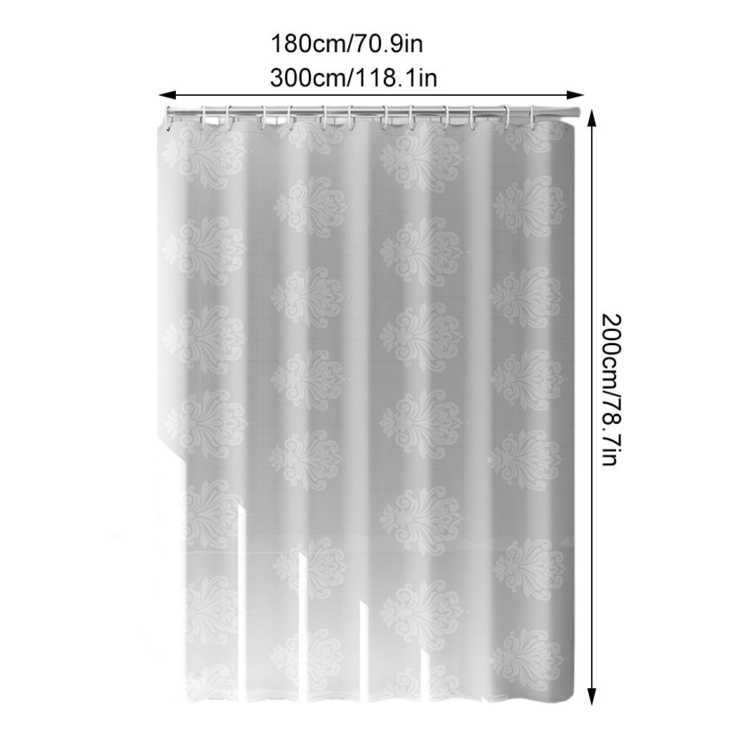 White Simple Living Room Curtains Durable And Long-Lasting Window Curtain Waterproof