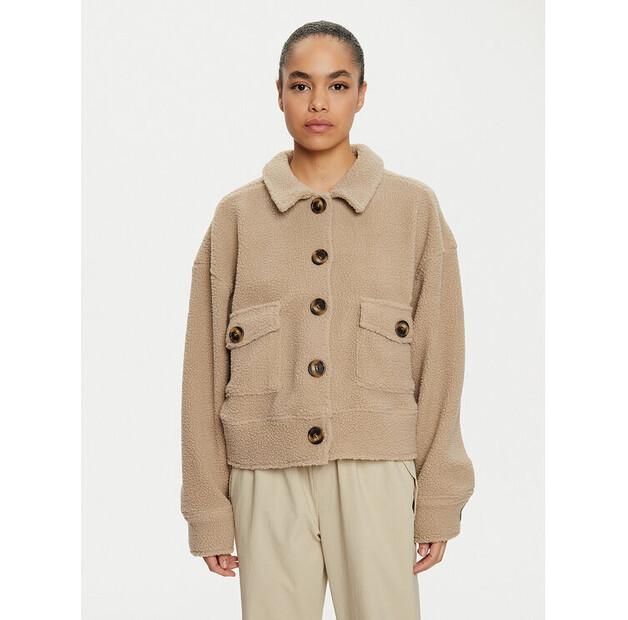 

Демисезонная куртка Protest Bond 6613444 бежевого цвета, свободного кроя L