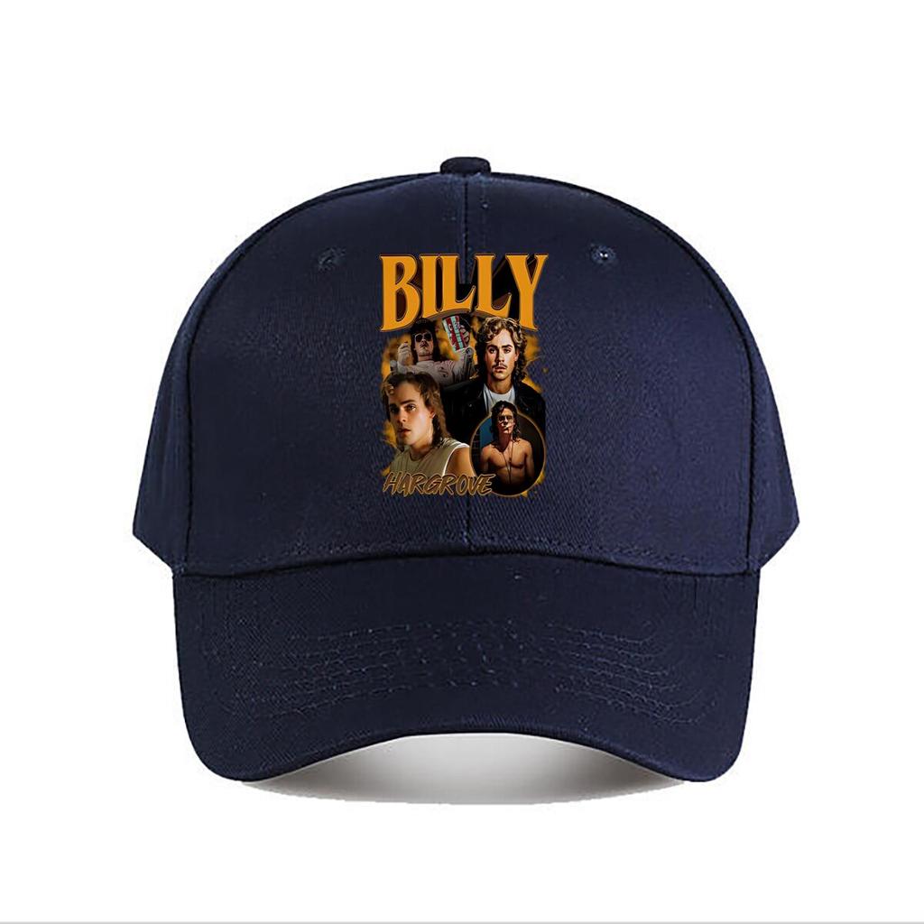 Billy Hargrove Retro Collage Fan Design Baseball Cap Fashion Outdoor Sports Sunhat Unisex Snapback Cap WoUnisexs