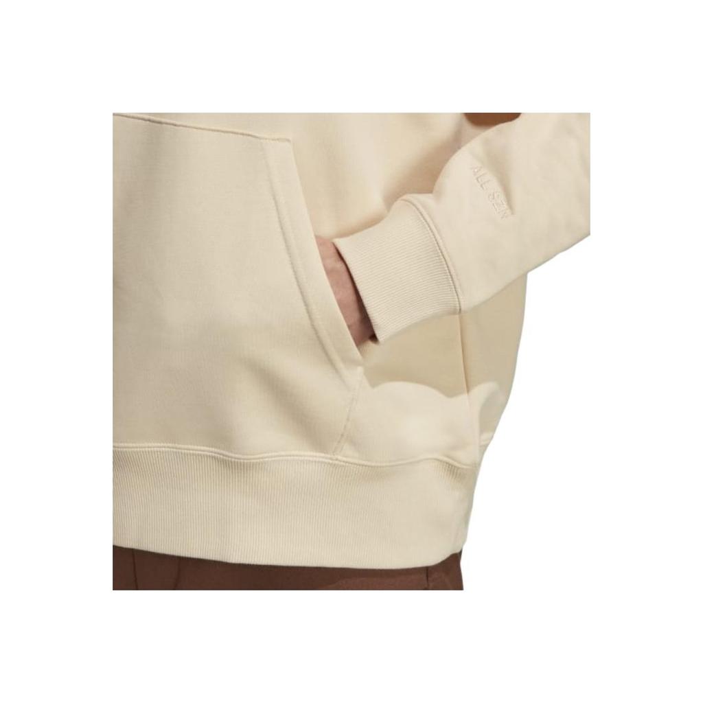 adidas Bluza z kapturem Szn French Terry Piaskowy Strata Męska Streetwear IC9768