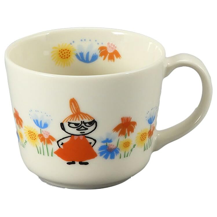 Moomin Mini Mug, Approx. 250ml, Little My Design, Microwave and Dishwasher Safe, Made In Japan, MM7901-310