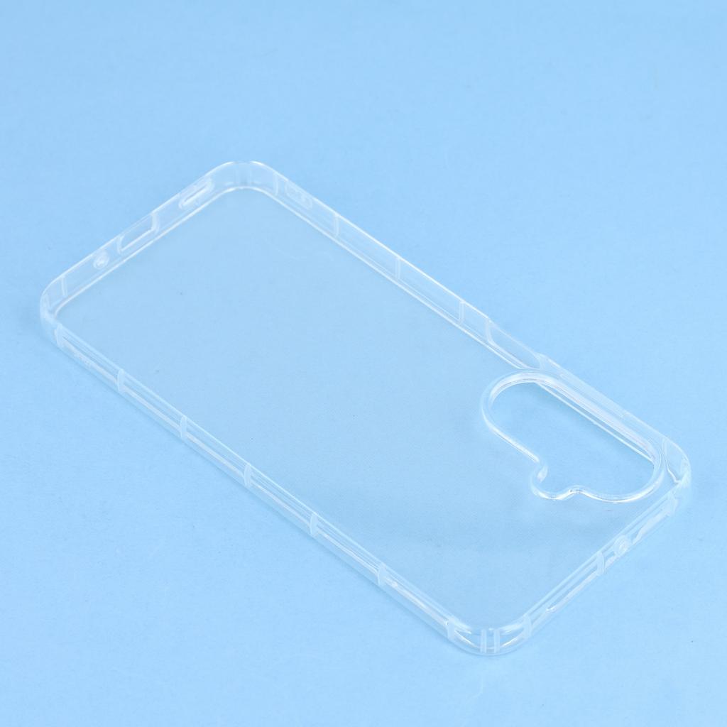 For Samsung Galaxy A17 5G Case Airbag Protection TPU Clear Phone Back Cover Large Lens Cutout