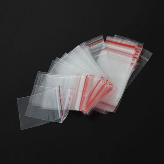 

100PCS 4x6cm Пластиковые поли прозрачные сумки Ziplock Zip Zip Zip застегнутый замок Reclosable