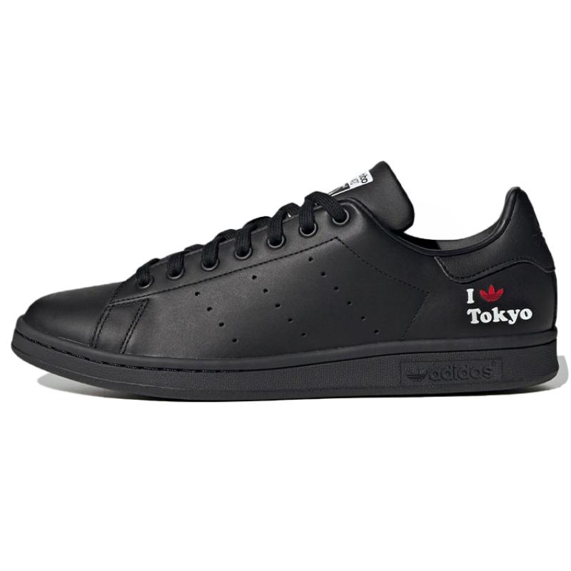 

Adidas Originals Stan Smith Black White Red Sneakers H67742 36⅔