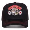 Neue Baseballmütze Stetson Wolfskopf Poker Trucker-Mütze Street Hip-Hop-Mütze Tägliche Freizeitkleidung Sonnenschutz Netzmütze Unisex