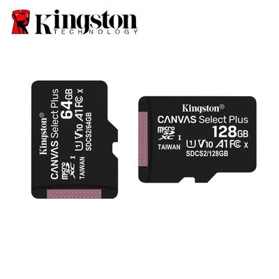 Kingston 64GB micro SD karta TF Paměťové karty Canvas Select Plus microSDXC karta | Až 100 MB/s | A1 Třída 10 UHS-I | SDCS2/64GB/128GB