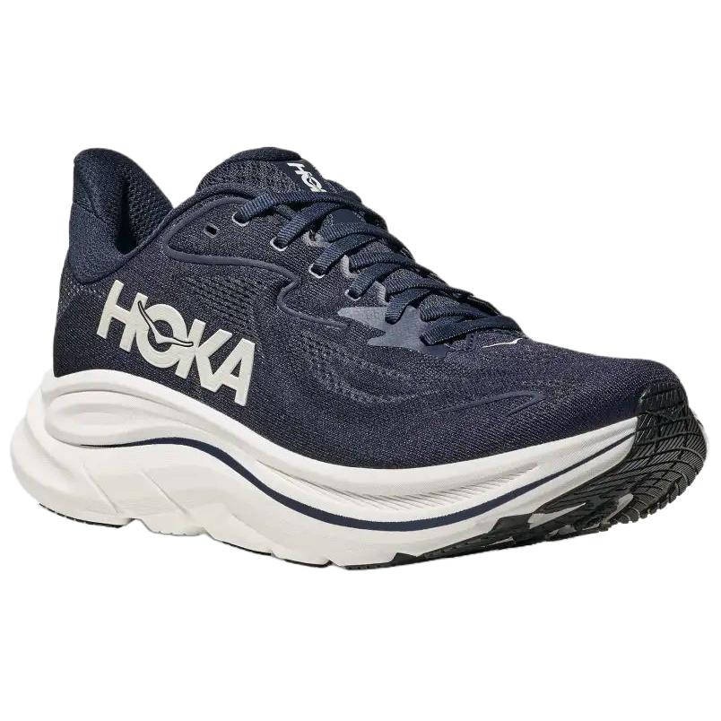 HOKA Clifton 10 Navy White Men Sneakers Blue 1162030-NWT