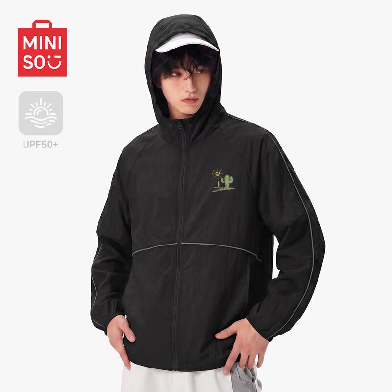 MINISO Men s Lightweight Quick-Dry Sun Protection Hoodie 3XL