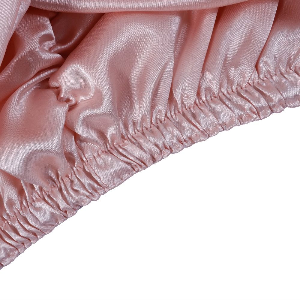 Adjustable Mulberry Silk Wrap Satin Fabric Pure Silk Turban Premium Night Sleep Cap  Curly Hair