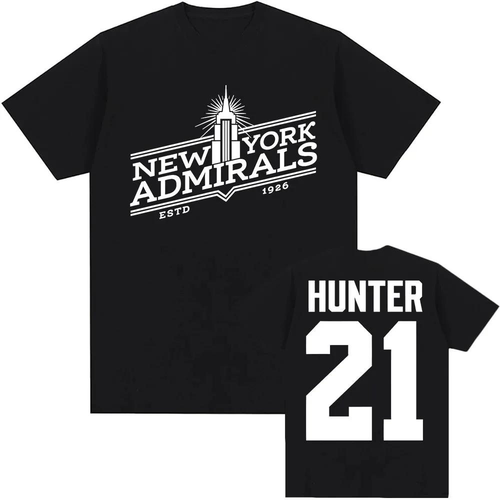 2026 New Heated Rivalry Unisex Cotton Shirt Scott Hunter 21 New York Admirals Graphics Unisexs Womens Short Sleeve Tshirt S