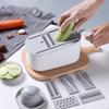 - Onion Chopper Fruits Cutter Mandoline Slicer Food Chopper/Cutter with 6 Blade Storage