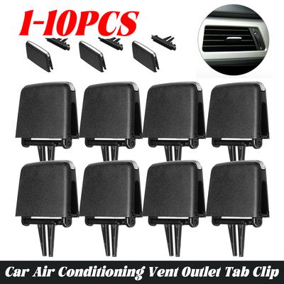1-10PCS Clip de languette de sortie d'aérateur avant pour BMW X6 E71 2008-2014 Pour BMW X5 E70 2006-2013 Languette d'aérateur de climatisation durable