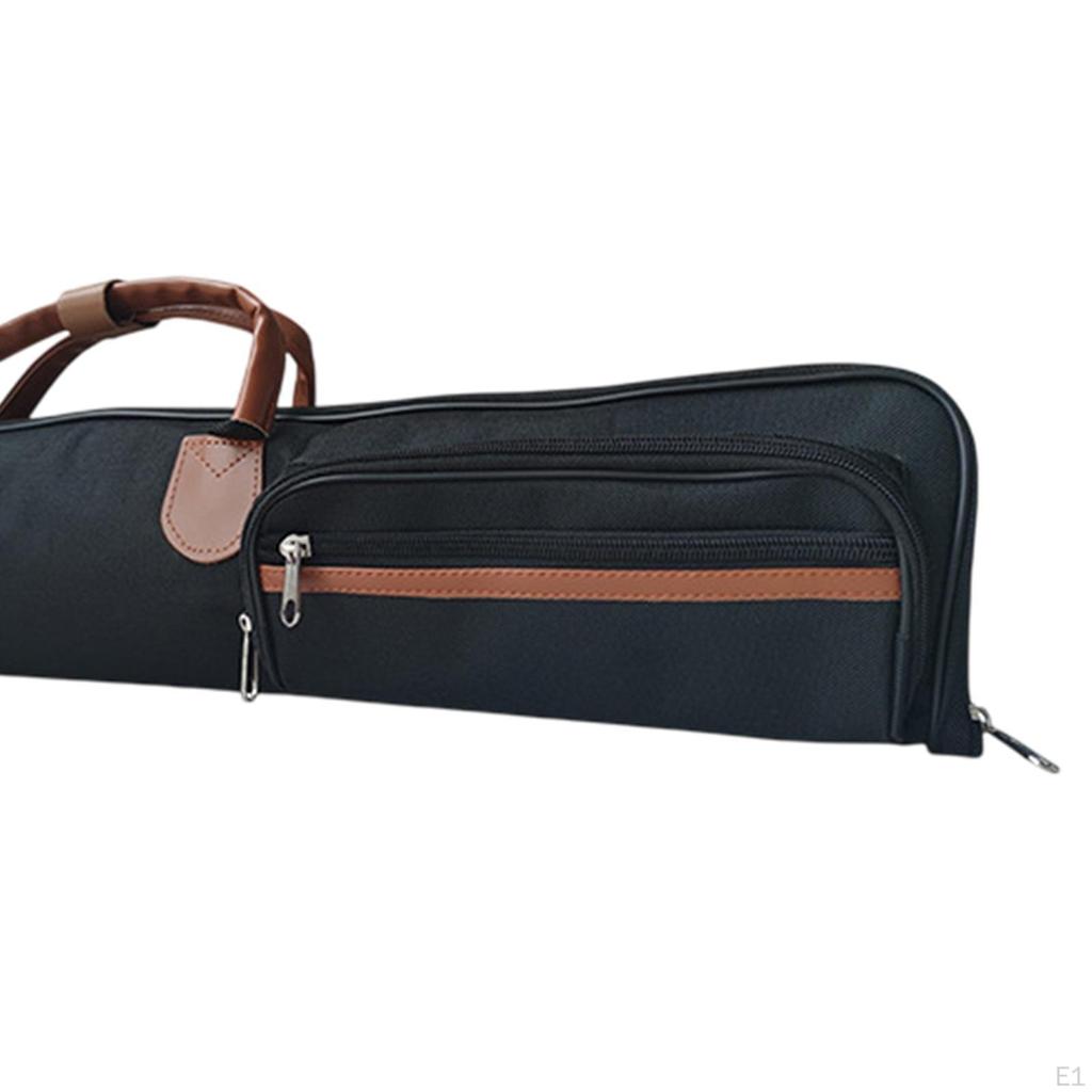 Soprano Saxophone Clarinet Case Music Instrument Storage Portable for Travel