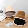 Autumn And Womens Winter Warm Knit Hat Simple Fashion Yarn Casual Fisherman Hat
