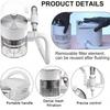 Taladro Eléctrico para Uñas 2 en 1 de 240W con Extractor de Polvo Incorporado Herramienta Profesional de Lima de Uñas para Salón de Manicura Pedicura