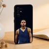Basketball-Star Stephen Curry Handyhülle Für Samsung S25,S24,S21,S22,S23,S30,Ultra,S20,Plus,Fe,Lite,Note,10,Schwarze Abdeckung