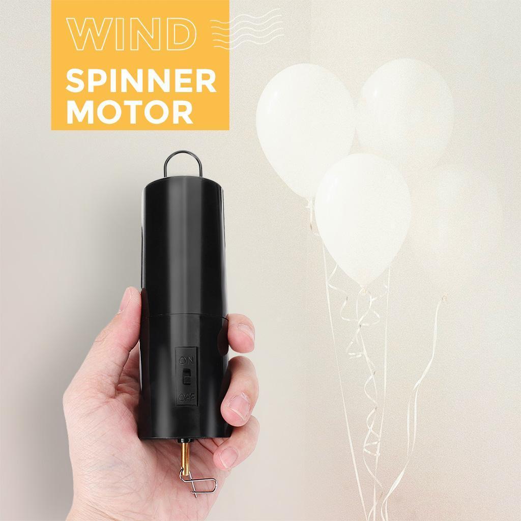 Wind Chime Rotating Motor Durable Metal Spinner Device for Reflective Garden Windmill Pinwheel Display