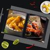 Foldable Recipe Book Cover PVC Menu Paper Holder Waterproof Menu Cover  For Kitchen