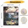 Disney Snow White Seven Dwarfs digital oil painting diy handpainted coloring painting home decoration gift wall art 130 characters!