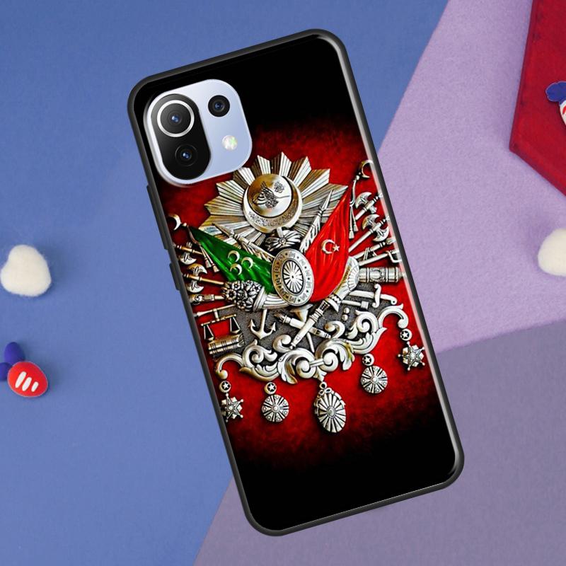 Osmanisches Reich Wappen Hülle Für Xiaomi 14T Pro 11T 12T 13T 13 14 Ultra POCO X7 Pro X3 X5 F3 F5 F6 M6 X6 Pro Hülle