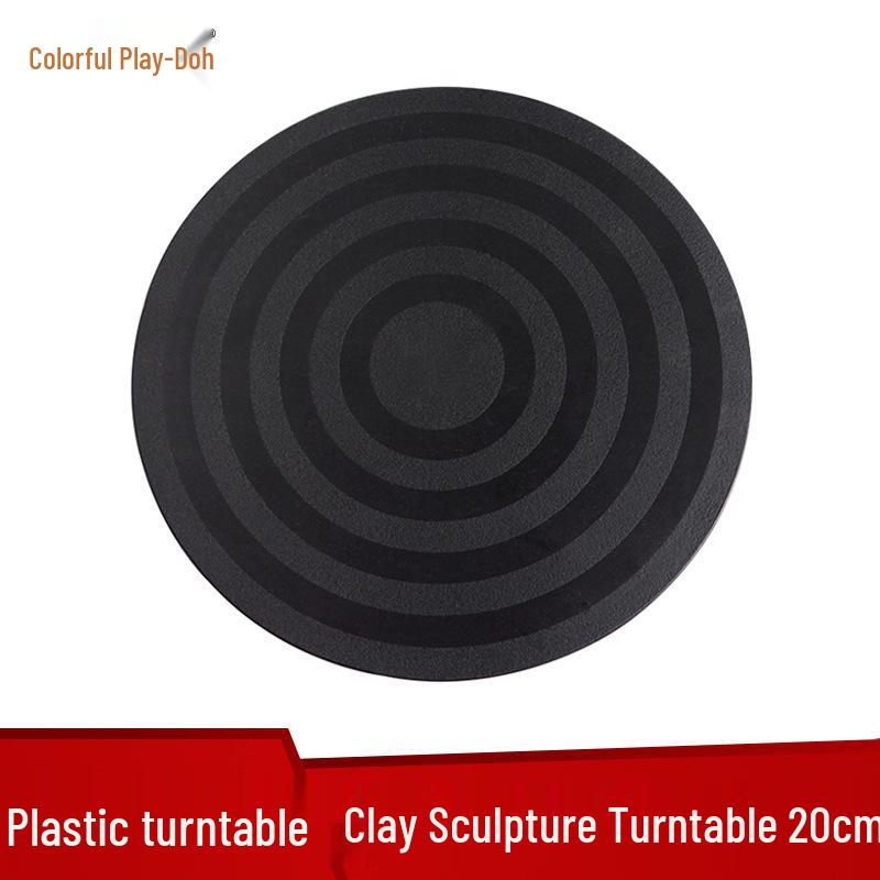 360° Clay Pottery Turntable - 20CM Plastic Sculpture Tool