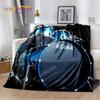 Style Music Instrument Drum Kit Throw Blanket Soft Cozy Blanket for Home Bedroom Bed Sofa Travel Child Gift